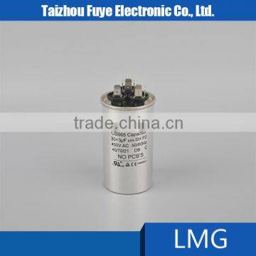 ac motor running capacitor CBB65 for air conditioner