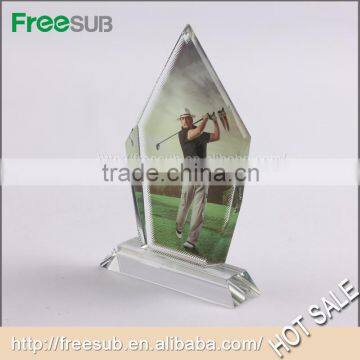 Customized 3D Family Photo Crystal Gift Low Price Sublimation Crystal photo-2