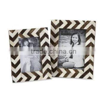 Photo Frame /High Quality Bone & Resin Photo Frame 2016 New Design, ox Bone + MDF Newest Photo Frame, Photo Picture Frame photo-3