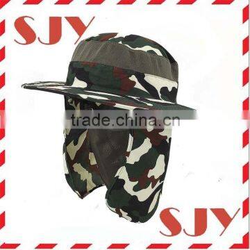 Wide Brim Camouflage Hat Summer Fishing Sun Hat