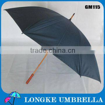 wholesale high quality wooden handle umbrellas 60cm manual open Advertising Golf Umbrella/outdoor umbrella