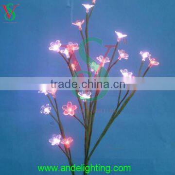 High quality indoor light up christmas decorative Led flower tree lighting