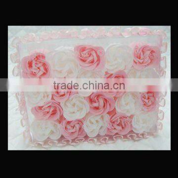 petal soap flower