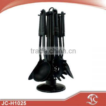 Clear Beautiful Durable Nylon Cooking Tool Set With Holder photo-1