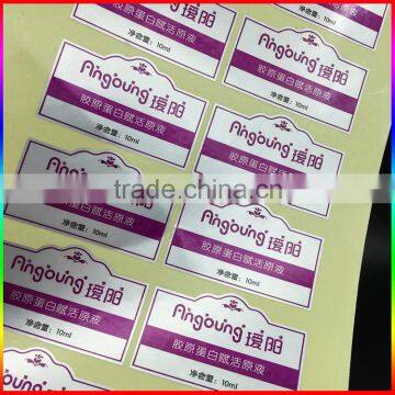 Self Adhesive Hot Sale Printing Aluminium Foil Sticker, Printed Adhesive Matt Silver PET Label photo-3