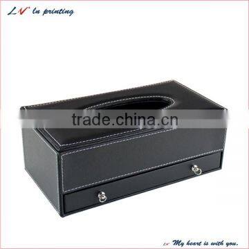Professional Manufacture Unique Leather Tissue Box With High Quality Material in Shanghai photo-6