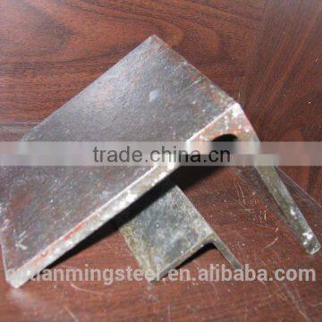 ST37-2 mild angle beam 75*75 angle steel iron bracket profile angle bar for Transmission tower