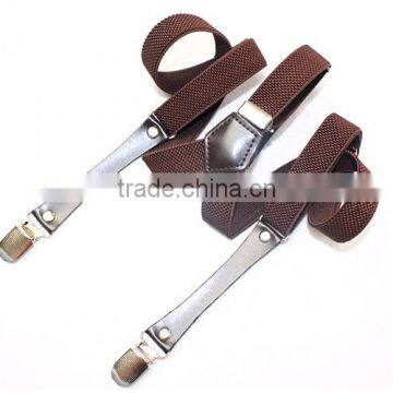 2014 Y-Back 2.0cm Wide Fashion vintage brown Suspenders Wholesale