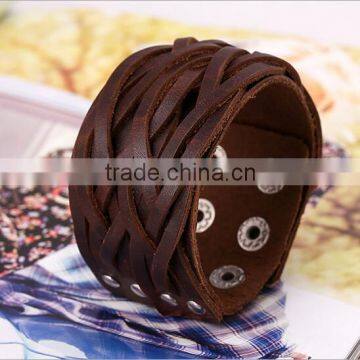 New Style Leather Bracelet With Good Quality and Low Price photo-5