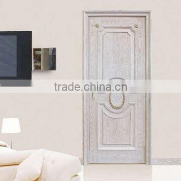 Daan simulate solid wooden door single white ashtree door