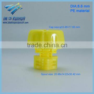 8.6mm anti choke cap plastic packing from shantou