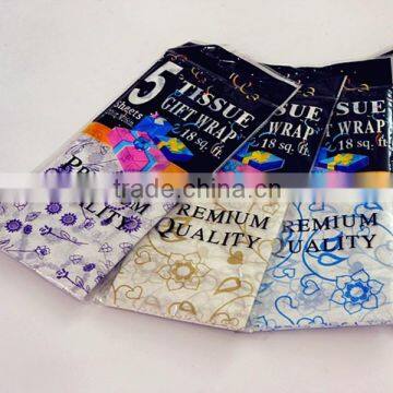 2014 hot sale custom tissue paper