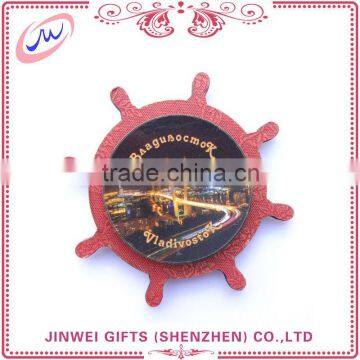 Wholesale Price Multicolor Design Wooden Fridge Magnet