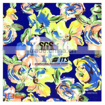 ES6145 polyester dty printed fabric for women underwear fabric