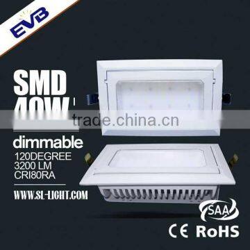 2014 hot sell shop light 20W 30W 40W 50W led shop light&commercial ceiling light shop &light for clothing shop