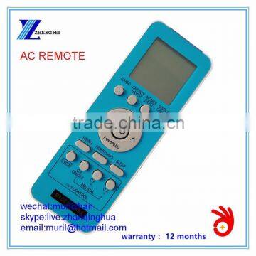 ZF White 16 Keys GZ09-BE00-006 Air Conditioner Remote Control with Big LCD for Galanz air conditioning plant