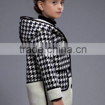 Beautiful New Design Baby Girl Winter Coat Western Style Fashion Girl Winter Coat
