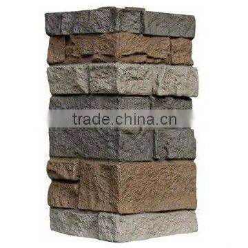 wall decorative panels,light weight stone corner,artificail rock panel,Corner, PU natural stone