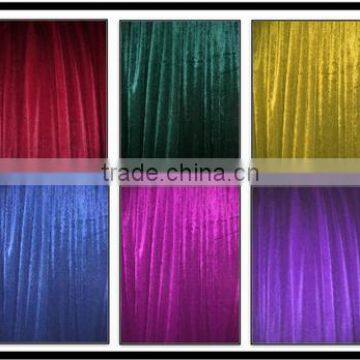 Permanent Flame-Retardant(IFR) fabric for theatre curtain