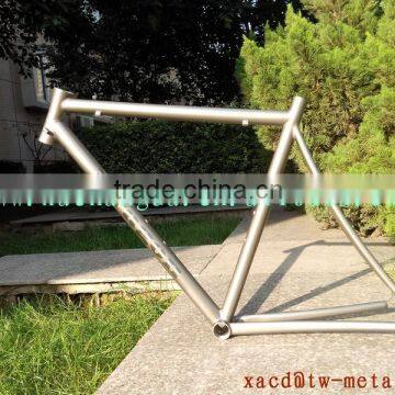 Titanium road bike frame road racing bike with integrated head tube made 54-58cm size titanium road bike frame