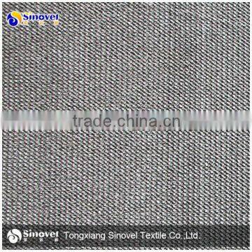 100% polyester fabric bonded TC/cation diagonal velboa for sofa