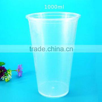 Custom Take Away Clear Color Cold Large PP Beverage Plastic Cup photo-3