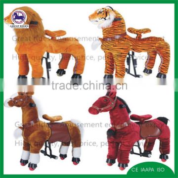 cheap pony rides mechanical horse walking horse toy for sale