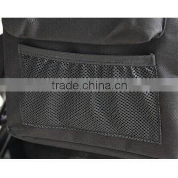 Topmedi 1xSmall Waterproof Armrest Pannier Bag Interior Zipper Hook&Loop Tape Deluxe Scooter Bag photo-4