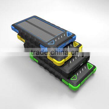 8000mah Rohs Dual Usb Waterproof Wholesale Solar Cellphone Charger photo-6