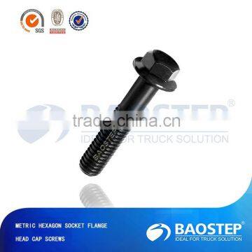 high temperature flat head hex key screw