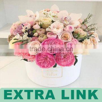 China Supplier Trade Assurance Cylinder Shaped Paper Flower Box photo-3