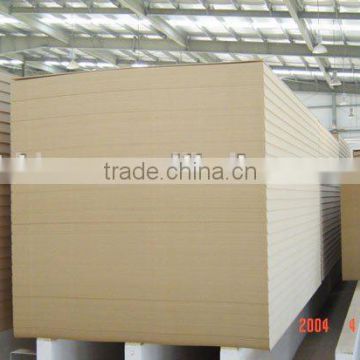 1220*2440 Laminated melamine MDF for furniture