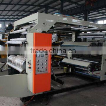 Kraft paper bag roll feeding Flexo printing machine