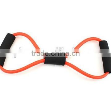 latex training resistance tube /soft expander /fitness tube on door