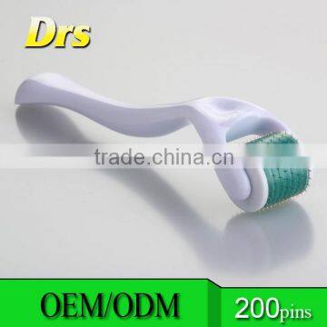 Hot face lift skin micro needle meso roller 200 titanium needle