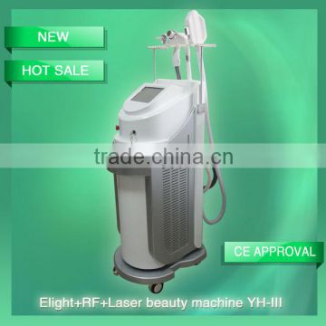 12 month warranty&lifetime maintenance3 in 1 Multifunction Beauty machine for hair removal,skin white,Tattoo removal (FB-YH-III)