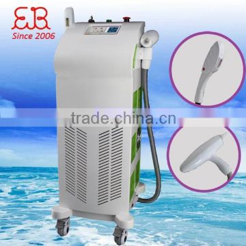 beauty salon equipment ipl hair removal machine/ipl laser 2 in 1 machine