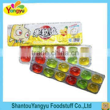Halal jelly candy fruit flavors jelly cup candy