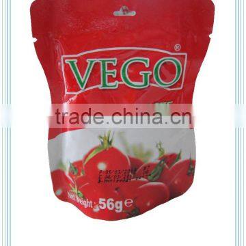 Wholesale 56g VEGO Tomato paste