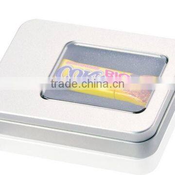 Rigid Chocolate tin box for wholesale