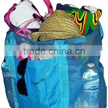 X-Large Coated Mesh Family Extra Large Shopping Bags Wholesale photo-2