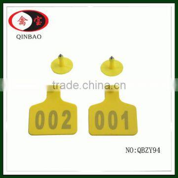 Pig Farming Equipment Plastic Ear Tags for Pigs