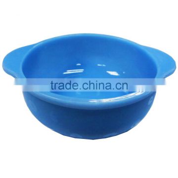 Non- toxic silicone handle kids food bowl