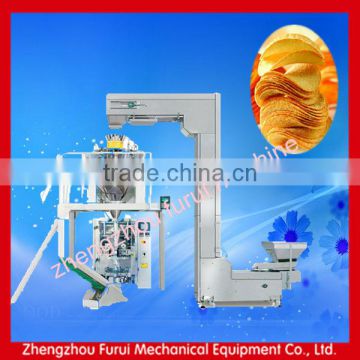 automatic spiral potato chips machine