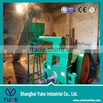 Hydraulic sawdust briquetting press equipment