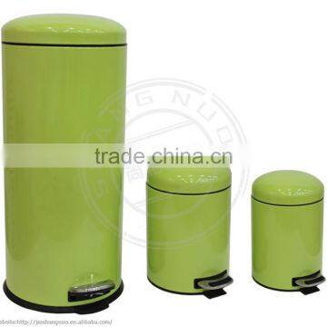 in door 3L-20L Stainless steel arched garbage bin trash bin