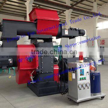 CE Certificate Ring Die pelletizing machine/wood pellet machine/wood shaving pellet making machine