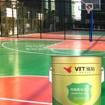 Court Floor Arcylic Paint