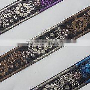 Enchasing Gift Wrapping Webbing Embroider Jacquard Nylon Strapping