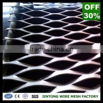 Decorative Flat Diamond Mesh /raised Expanded Wire Mesh Panel for Wall photo-3